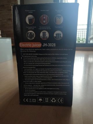 Exprimidor eléctrico