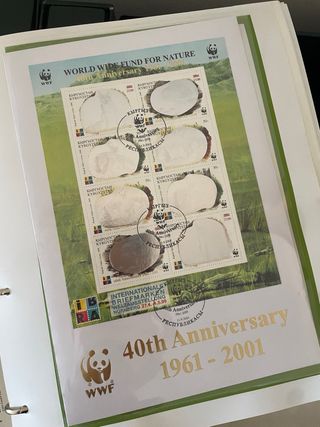 Colección WWF: sellos y sobres 1961 2001