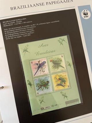 Colección WWF: sellos y sobres 1961 2001