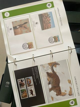 Colección WWF: sellos y sobres 1961 2001