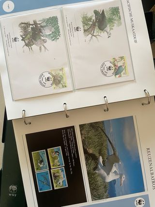 Colección WWF: sellos y sobres 1961 2001