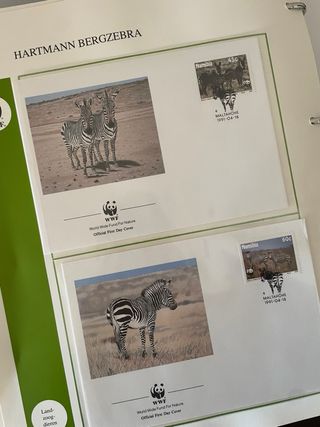 Colección WWF: sellos y sobres 1961 2001