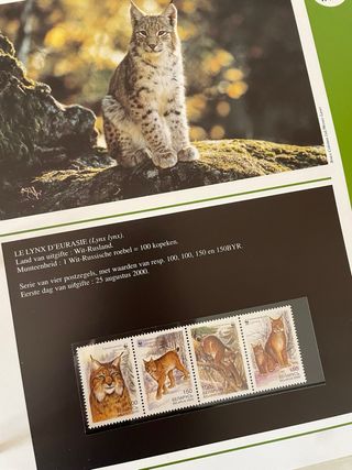 Colección WWF: sellos y sobres 1961 2001