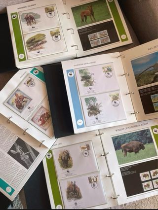 Colección WWF: sellos y sobres 1961 2001