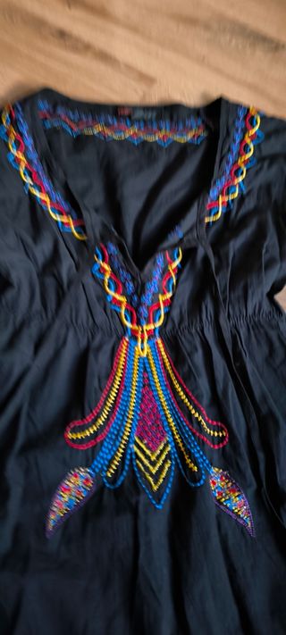 Camisa hippie vintage