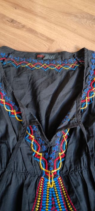 Camisa hippie vintage