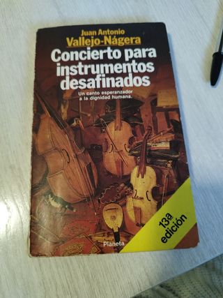 Concieto para instumentos desafinadosn