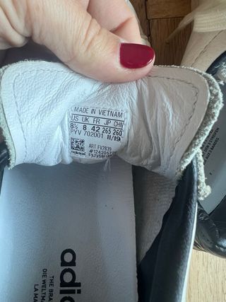 Zapatillas Adidas Superstar piel talla 42