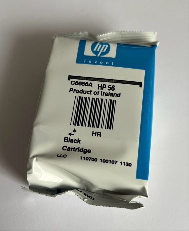 Cartucho tinta HP 56 Black