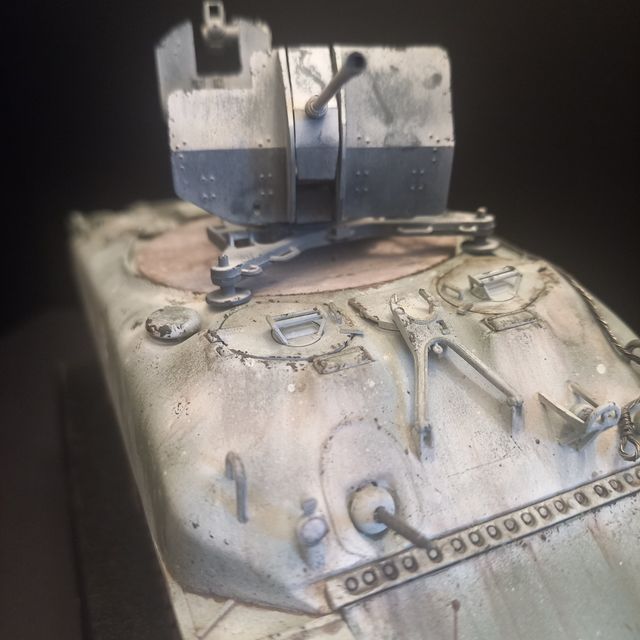 Maqueta Sherman capturado