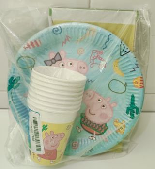 Set de cumple de Peppa Pig