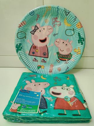 Set de cumple de Peppa Pig