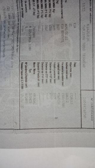 Despiece Kia Sportage 