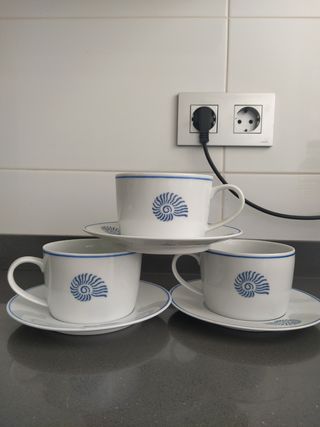 Conjunto tazas chocolate