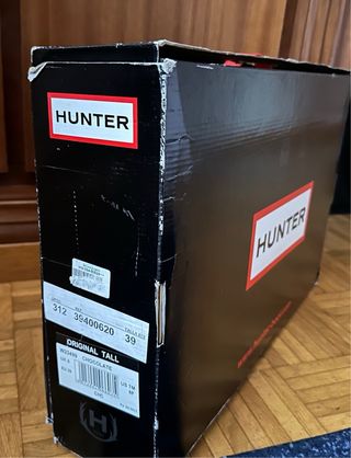 Botas Hunter marrón chocolate talla 39