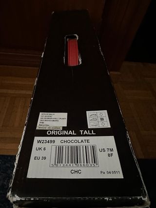 Botas Hunter marrón chocolate talla 39