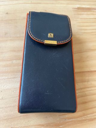 Funda vintage piel Loewe