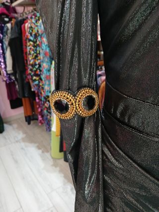 Espectacular gargantilla, pendientes y brazalete