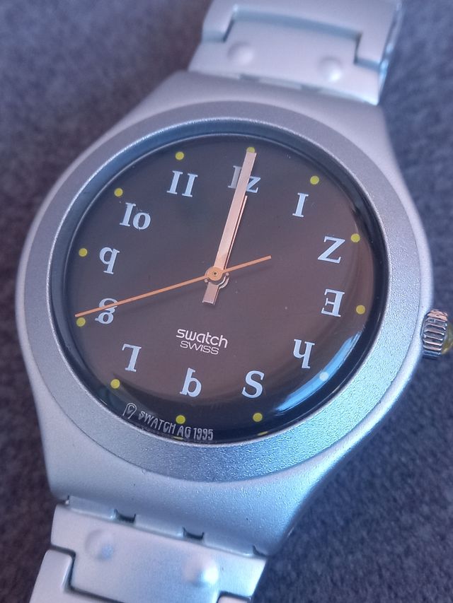 Reloj swatch alphabet