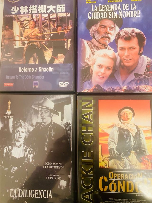 Lote de 23 DVDs de distintas películas