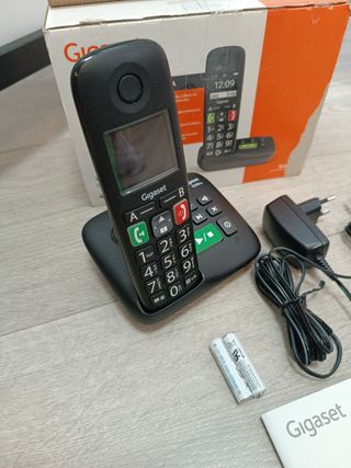 Gigaset E290A teléfono inalámbrico Grandes Teclas