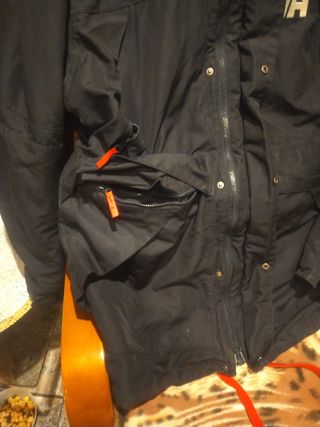 Parka Helli Hansen, talla M, azul .