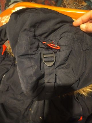 Parka Helli Hansen, talla M, azul .