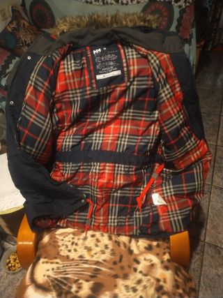 Parka Helli Hansen, talla M, azul .