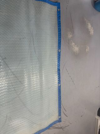 Lona plastico cubre piscina