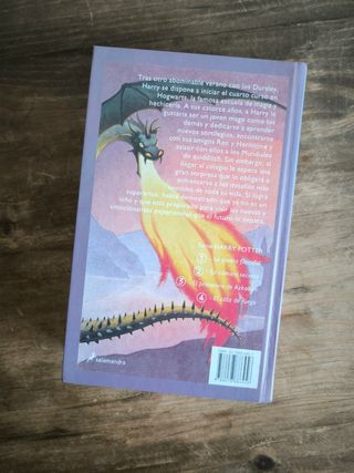 Harry Potter y el cáliz de fuego (primera edición)