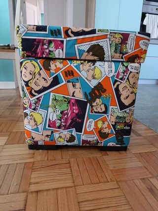 Puff almacenamiento Comic - diseño único