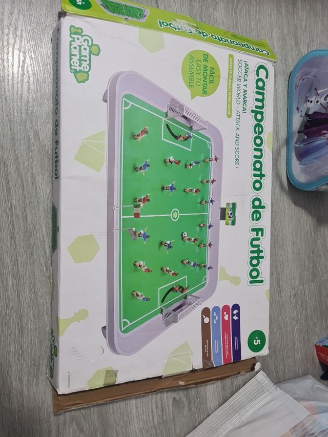 Juego campeonato de futbol