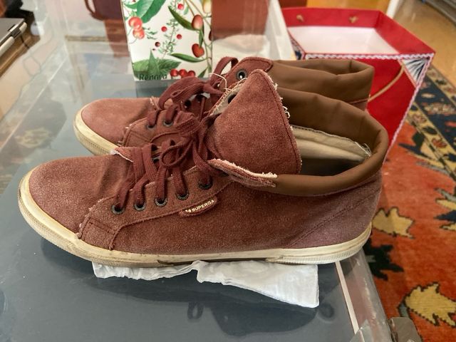 Zapatillas Superga granate