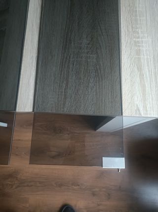 Puertas de cristal para mueble de música
