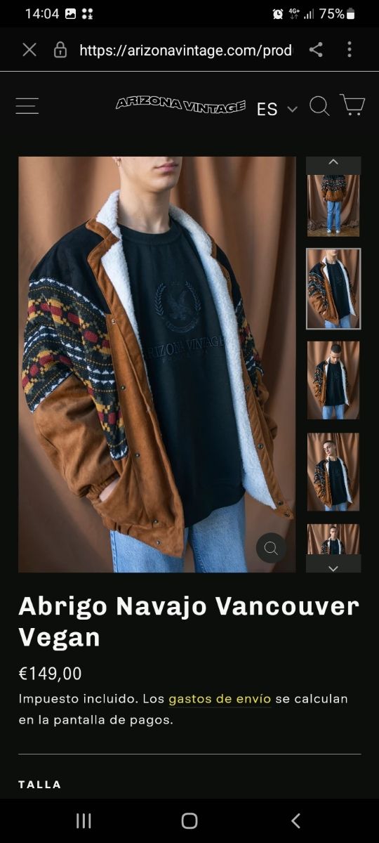 Abrigo Arizona Babe de segunda mano por 55 EUR en Palma de