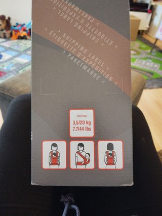 Mochila portabebés MANDUCA