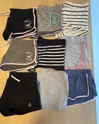 9 pantalones cortos de chándal