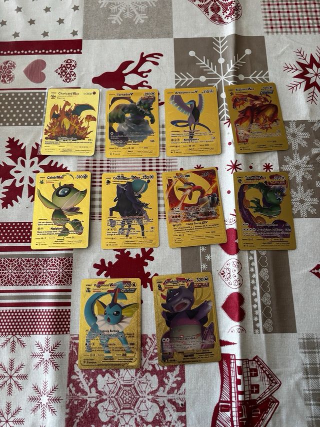 Cartas pokemon metalicas