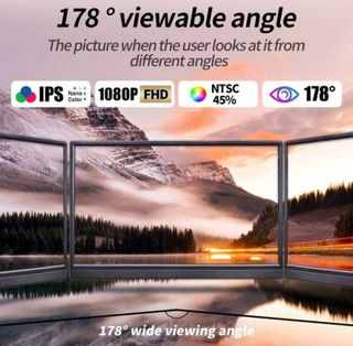 Monitor Portatil  múltiple 15,6 pulgadas