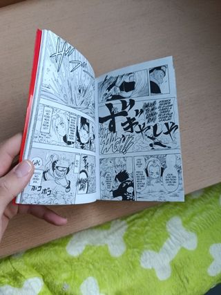 Pack Manga Naruto Vol. 1 al 5