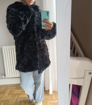 Abrigo de pelo de Zara