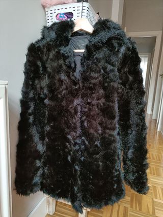 Abrigo de pelo de Zara