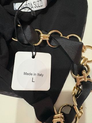 Tubino nero Patrizia Suzzi tg.L