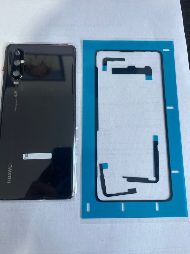 Tapa trasera huawei P30 negra nueva