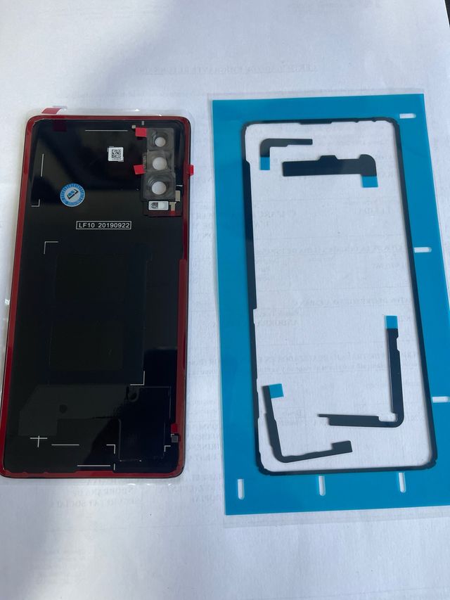 Tapa trasera huawei P30 negra nueva