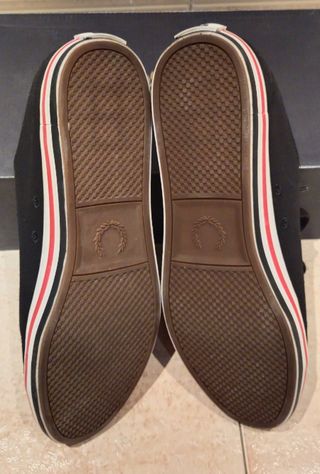 Fred Perry Kingston Twill (negres, T41)