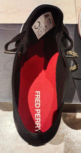Fred Perry Kingston Twill (negres, T41)
