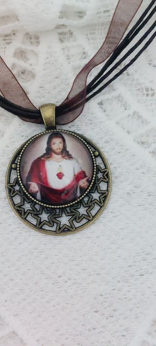 Colgante Corazón De Jesús ⚘️