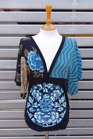 Camiseta Desigual manga japonesa. Rebajada