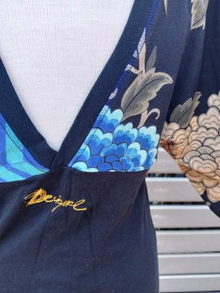 Camiseta Desigual manga japonesa. Rebajada
